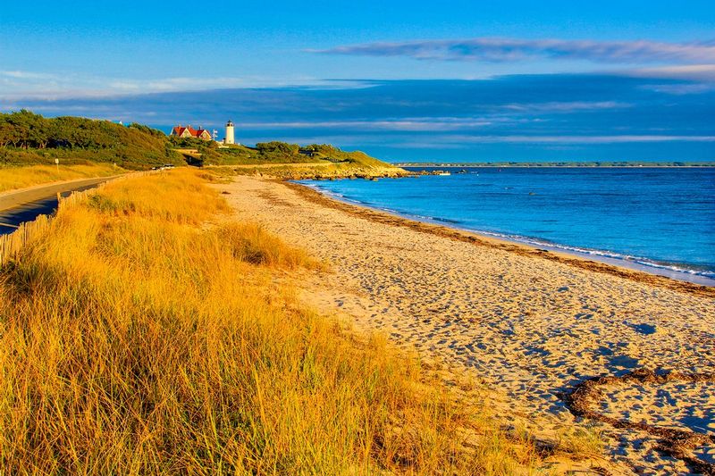 MA0271.jpg :: The Nobska Point Light, established in 1829, as seen from Vineyard Sound

Woods Hole, MA - Summer 2015