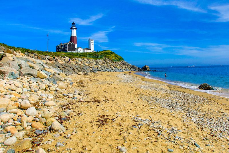 NY426.jpg :: Montauk Point Lighthouse as it sits watch over the North Atlantic coastline

Montauk Point, NY - Summer 2015