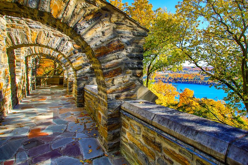 NY455.jpg :: The beautiful Garrett Chapel as it borders Keuka Lake

Bluff Point NY - Fall 2015