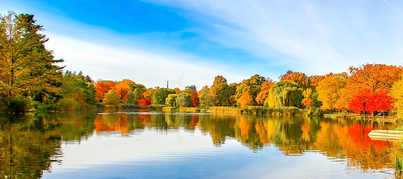 NY461.jpg :: Beautiful Fall color reflection at Seneca Park's Trout Lake

Seneca Park area NY - Fall 2015