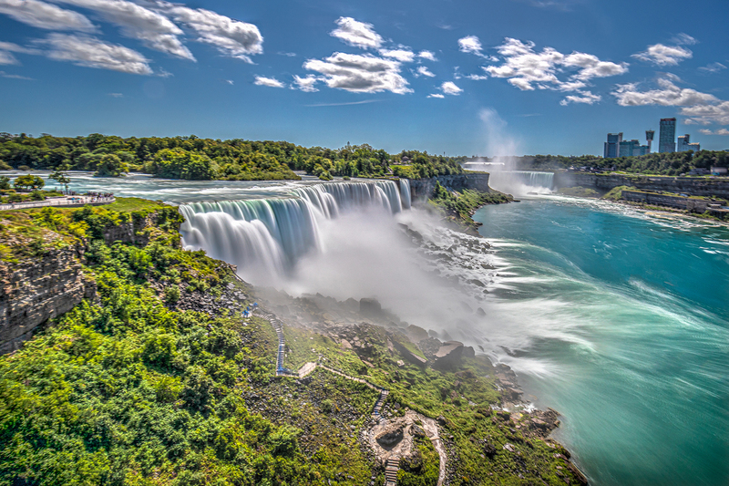 NF009.jpg :: The American Falls as viewed from the Observation Deck

Niagara Falls NY - Summer 2019