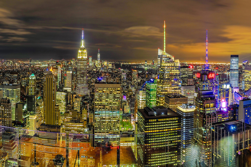 NY662.jpg :: An evening view of the Manhattan sky line

New York City, NY - Spring 2019