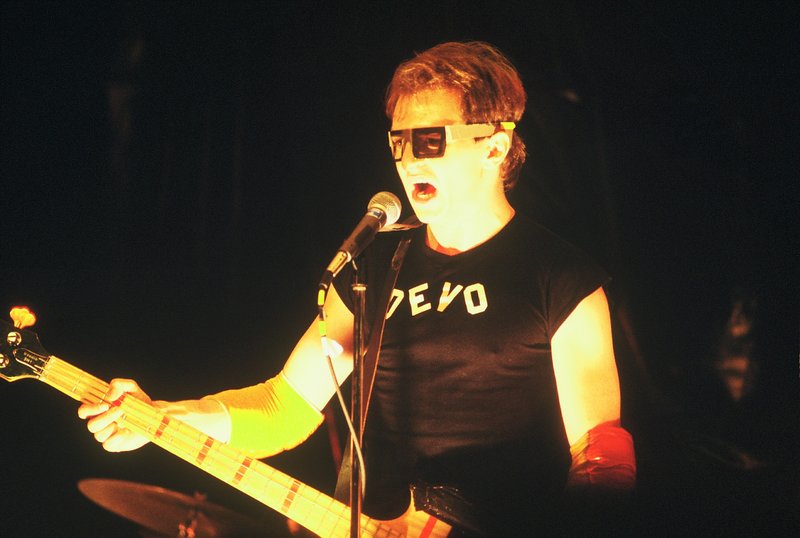 Devo 3  SF   1978.jpg :: Devo arrived at the FAB Mab in SF for 2 nights on Jan.6&7,78..it was chaos when they returned in May & many fans were shut out...these photos were taken @ the much larger Old Waldorf club the following Nov.10,11...4 sell out shows & the crowd went crazy..the last time Devo played a club in SF....