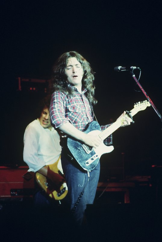 Rory  2   SF 1976.jpg :: Rory was 3rd billed to ELO & headliner Jethro Tull @ the Oakland Coliseum on August 18, 1976...he left us way too soon..