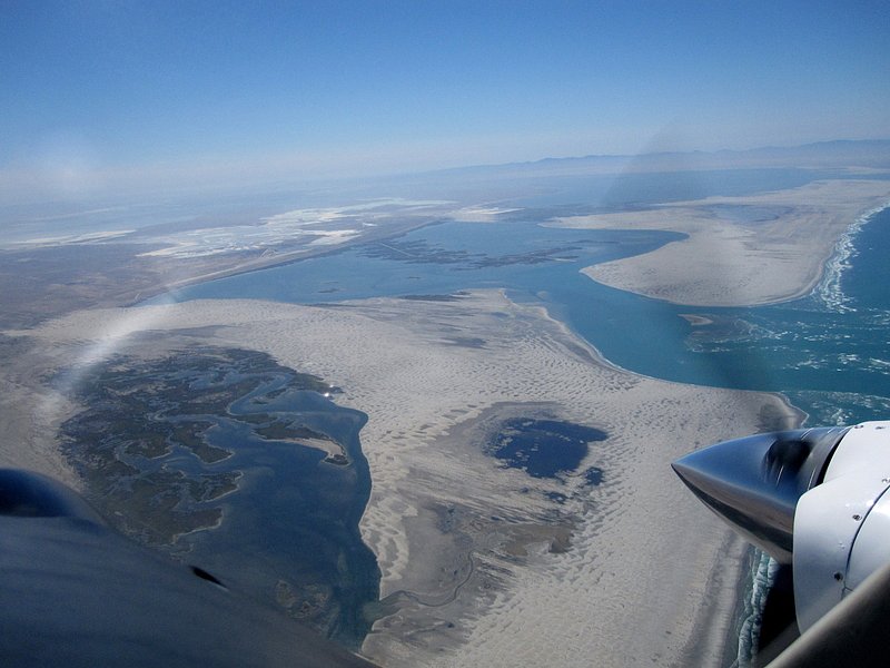 IMG_06251.jpg :: Beautiful views of another lagoon as we flew down the coast.