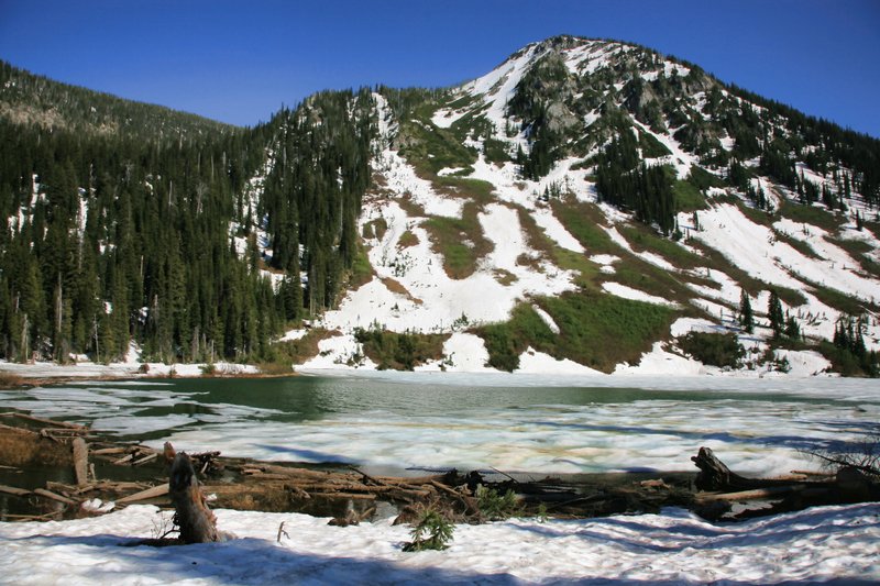 IMG_0260.jpg :: Red Meadow Lake still thawing from the winter freeze.