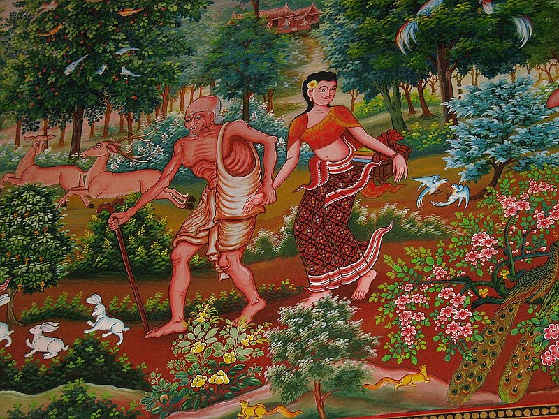 ea11.jpg :: It was suggested that this particular depiction possibly represented the tour leader taking the members into the jungle!
