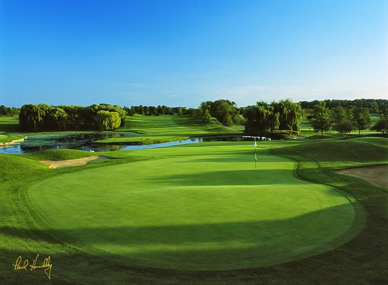 A102--0101  (1.35  AR).jpg :: First hole at Aldeen Golf Club; a Rockford, Illinois Park District course.