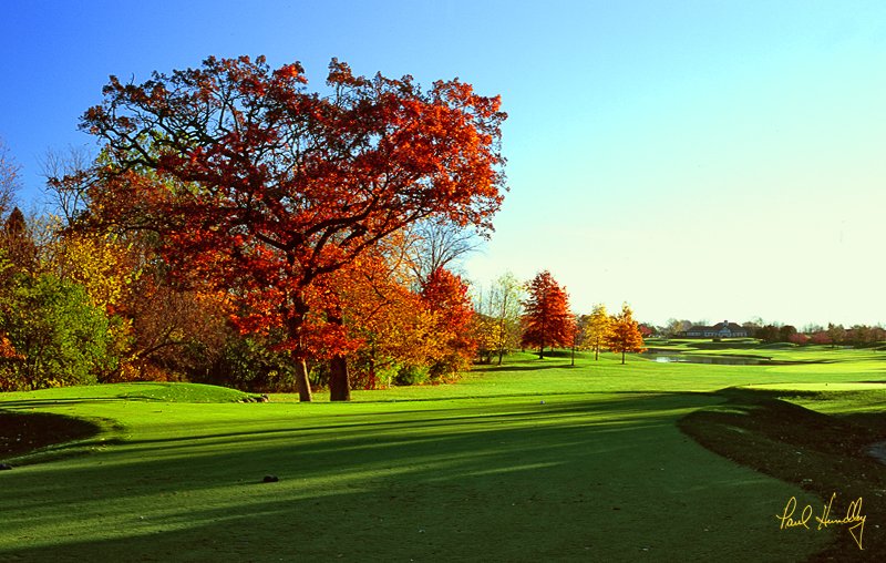 A102--1804  (1.60  AR).jpg :: Eighteenth hole at Aldeen Golf Club; a Rockford, Illinois Park District course.