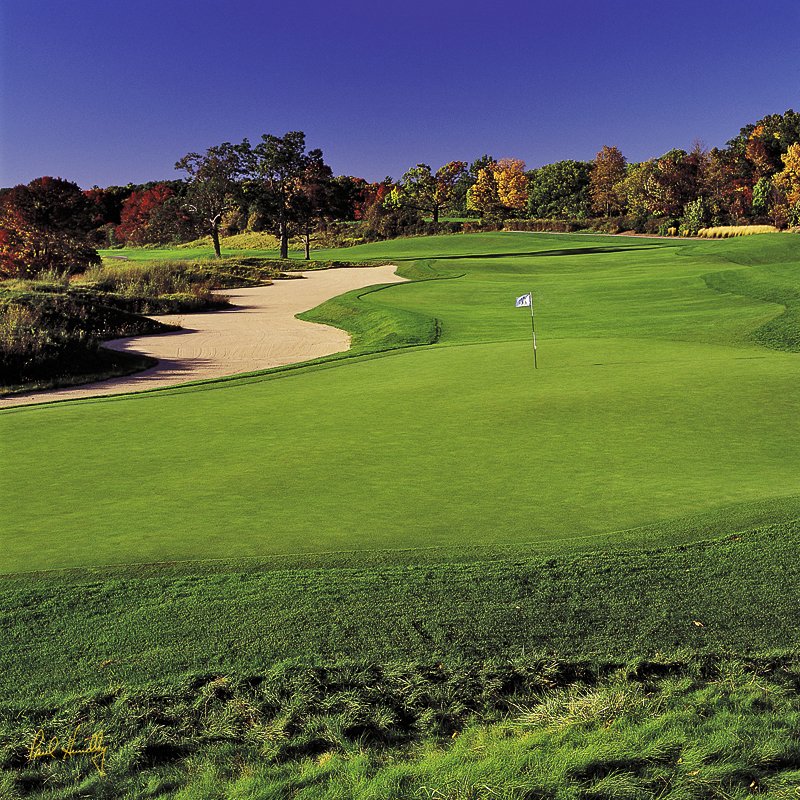 B100a--03  (AR  1.00  AR).jpg :: Third hole; River Course; Blackwolf Run; Kohler; Wisconsin