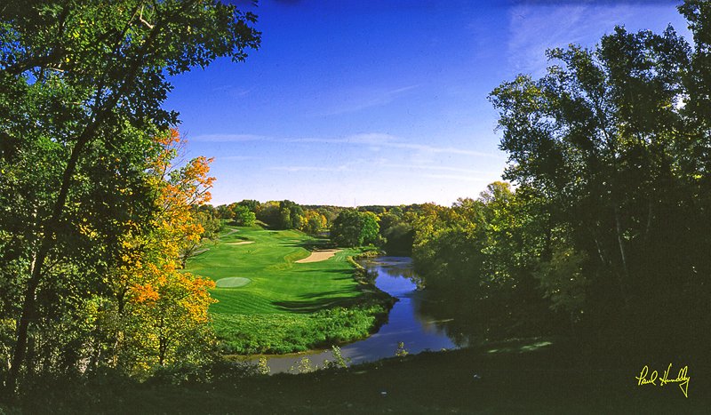 B100a--0501  (1.70  AR).jpg :: Fifth hole; River Course; Blackwolf Run; Kohler; Wisconsin