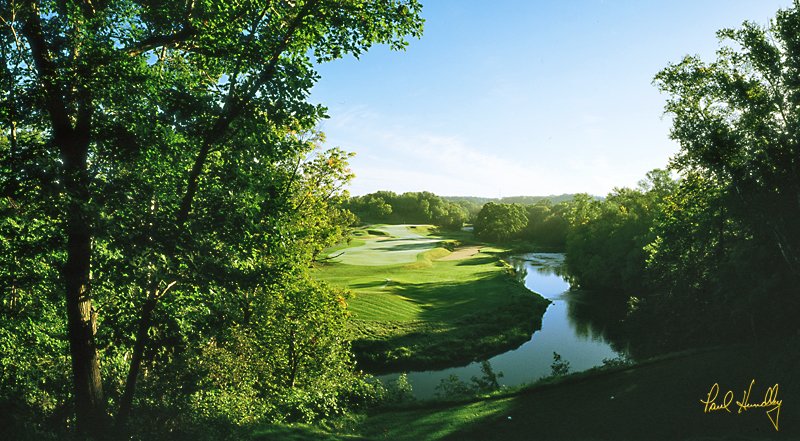 B100a--0501  (1.80  AR).jpg :: Fifth hole; River Course; Blackwolf Run; Kohler; Wisconsin