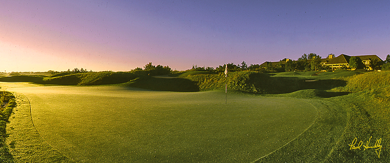 B100a--14-1  (2.40  AR).jpg :: Fourteenth hole; River Course; Blackwolf Run; Kohler; Wisconsin