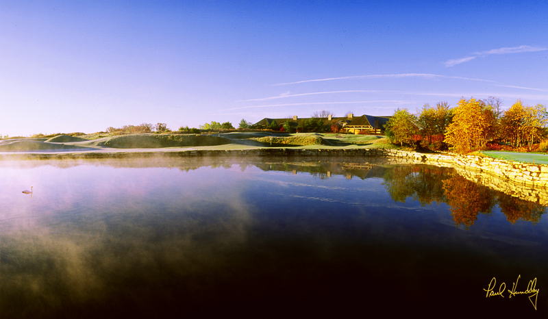 B100a--1402  (1.70  AR).jpg :: Fourteenth hole; River Course; Blackwolf Run; Kohler; Wisconsin