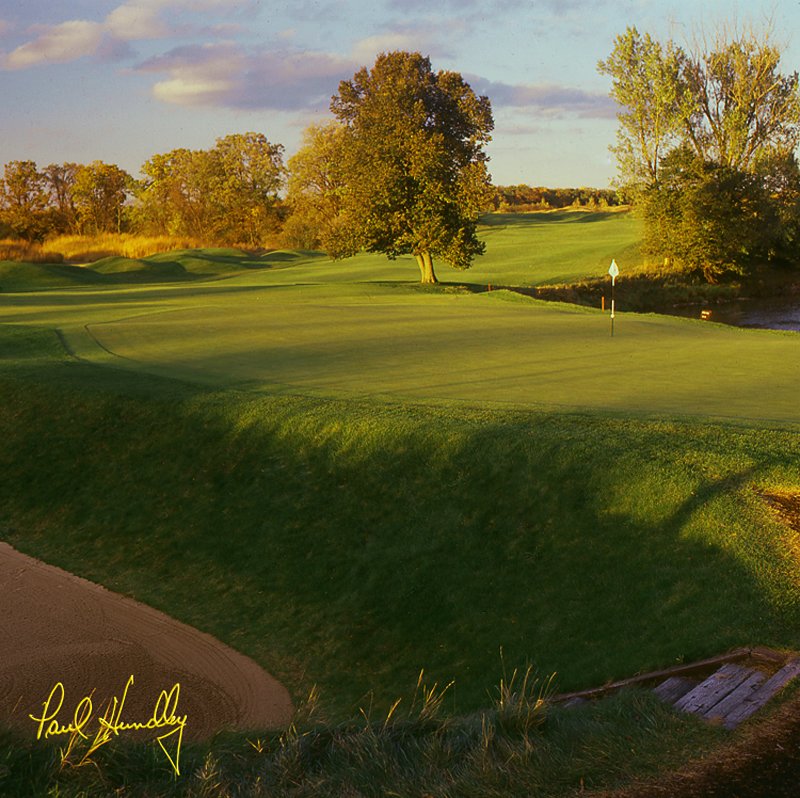 B100a--1601  (1.00  AR).jpg :: Sixteenth hole; River Course; Blackwolf Run; Kohler; Wisconsin