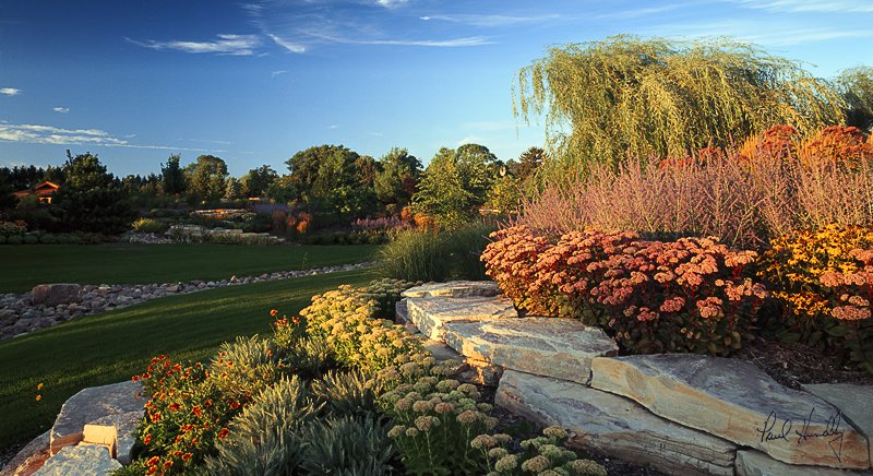 C-- 25  800px.jpg :: Private garden on the Lake Michigan shoreline.Location and identity withheld.