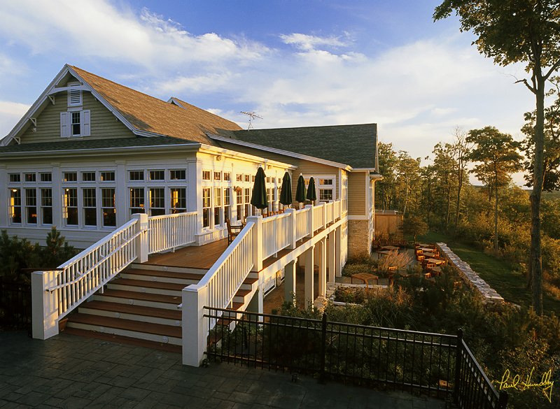 H102--0003  800px.jpg :: Members' Clubhouse; Horseshoe Bay GC; Egg Harbor, Wisconsin