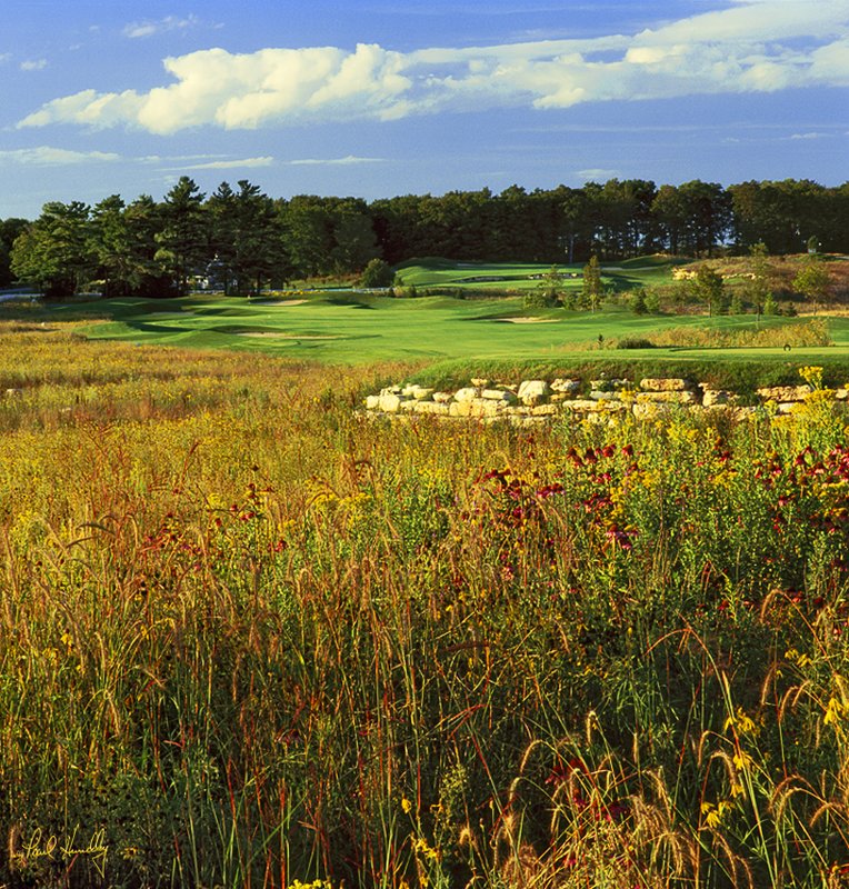 H102--1601  800px.jpg :: Horseshoe Bay GC, sixteenth hole; Egg Harbor, Wisconsin