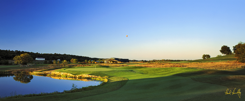 H105a--1302  (2.45  AR).jpg :: Thirteenth hole of the Como Crossings course; Hawk's View GC; Lake Geneva, Wisconsin