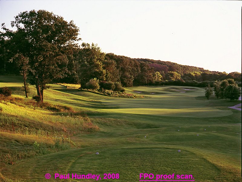 H105a--1407  FPO  (1.35  AR).jpg :: Fourteenth hole of the Como Crossings course; Hawk's View GC; Lake Geneva, Wisconsin