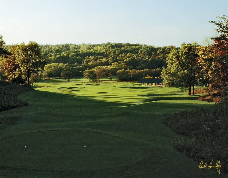 H105a--1802  (1.30  AR).jpg :: Finishing hole of the Como Crossings course; Hawk's View GC; Lake Geneva, Wisconsin