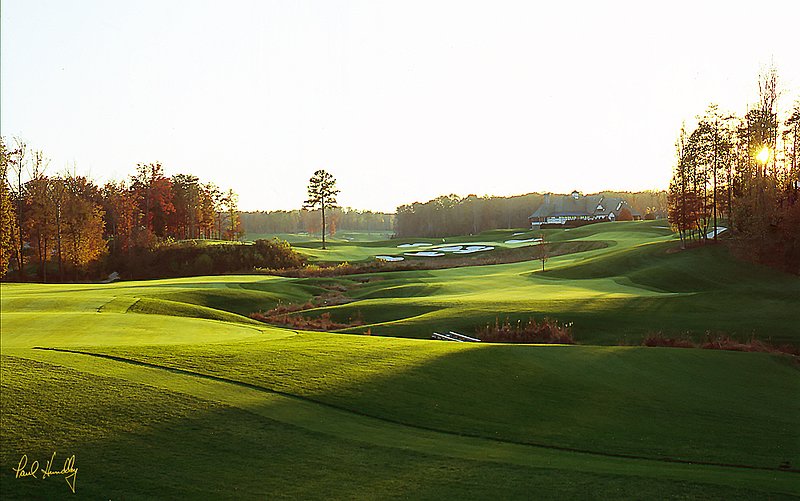 K103--0905  FPO proof scan  (.625 AR).jpg :: Kinloch GC, ninth hole.  (Richmond, VA)