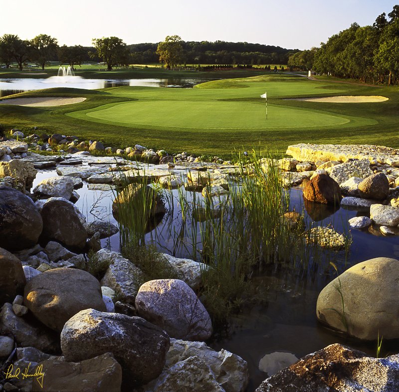 L106--0904  (1.00 AR).jpg :: Ninth hole; The Legend at Brandybrook; Wales, Wisconsin