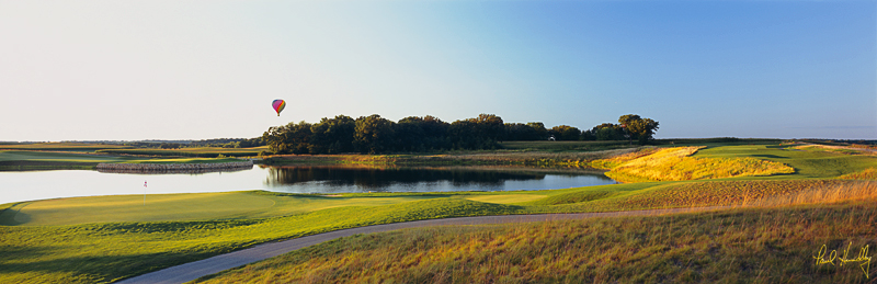 L107-1719  (3.10 AR).jpg :: Seventeenth hole; The Legend at Bergamont; Oregon, Wisconsin