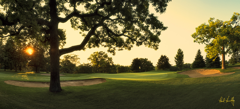 M108--1810  (2.20  AR).jpg :: Finishing hole Merrill Hills Country Club; Waukesha, WIsconsin