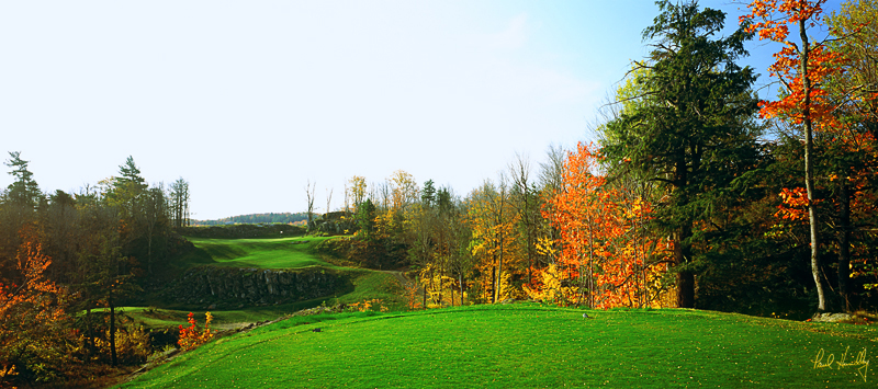 M112a--0607  800px.jpg :: Greywalls course at Marquette Golf Club; sixth hole; Marquette, Michigan