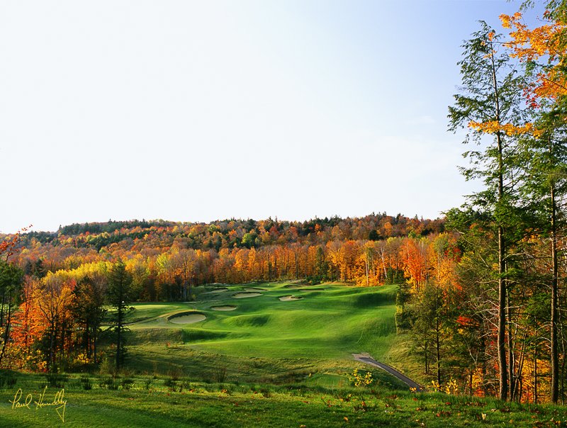 M112a--1101  800px.jpg :: Greywalls course at Marquette Golf Club; eleventh hole; Marquette, Michigan