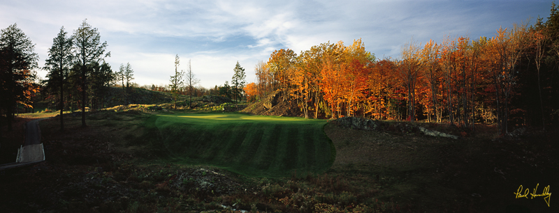 M112a--1503  800px.jpg :: Greywalls course at Marquette Golf Club; fifteenth hole; Marquette, Michigan