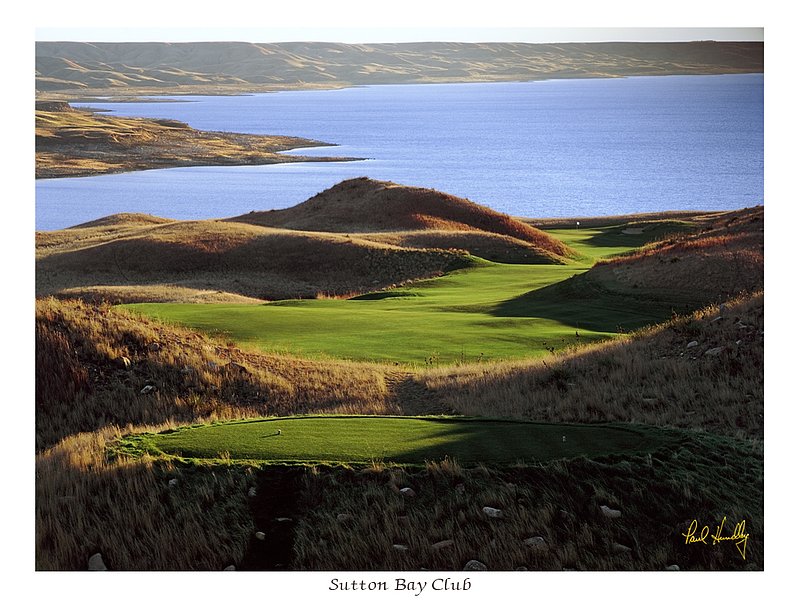 S114--0103.jpg :: Fourteenth hole @ Bristlecone Pines GC;  Hartland, Wisconsin