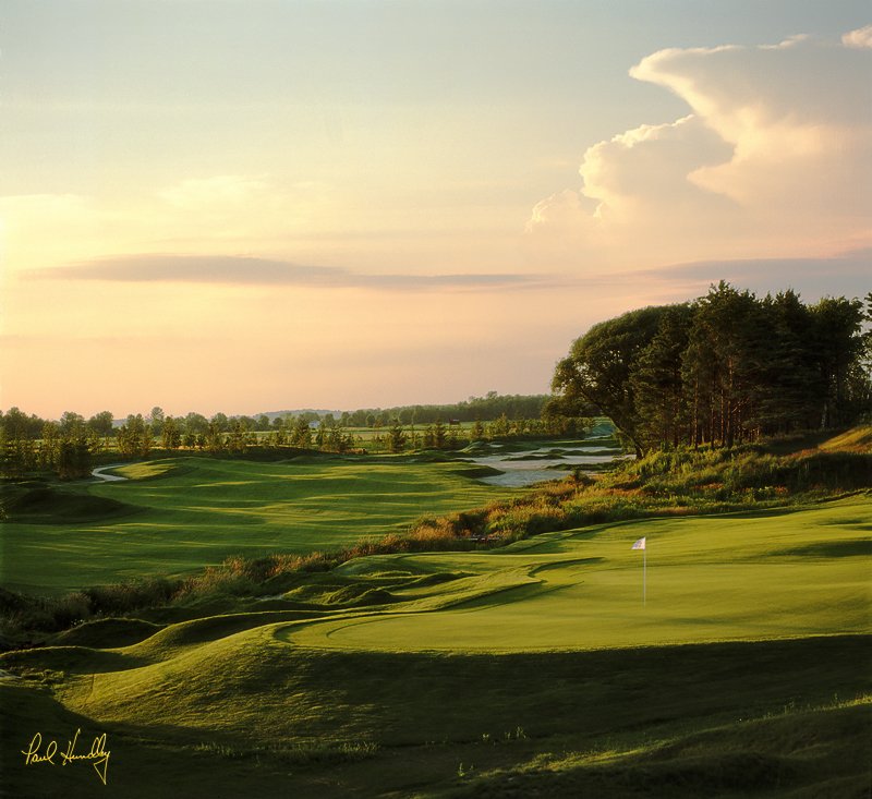 W102b--1401  800px.jpg :: The Irish Course at Whistling Straits; fourteenth hole