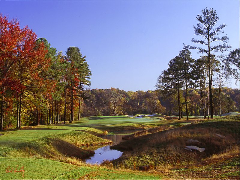 W112--0401  FPO   AR  .750.jpg :: Fourth hole @ Willow Oaks CC; Richmond, Virginia