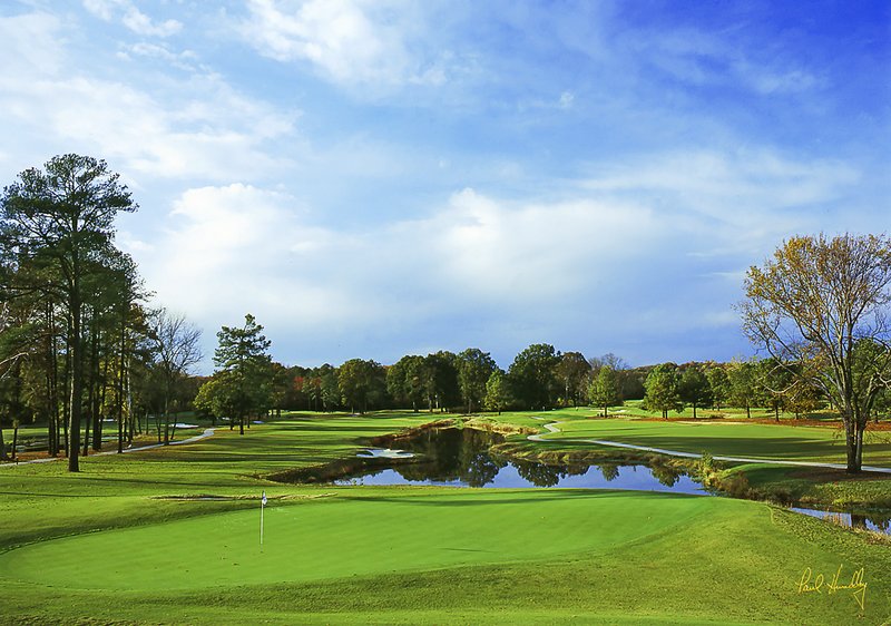 W112--0802  FPO AR .705.jpg :: Eithth hole @ Willow Oaks CC; Richmond, Virginia