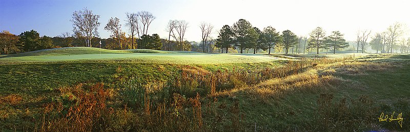 W112--1602  FPO   AR  .325.jpg :: Sixth hole @ Willow Oaks CC; Richmond, Virginia