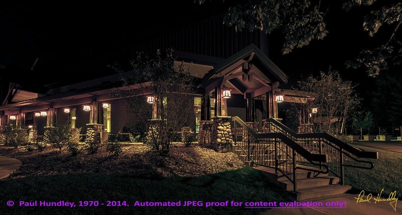 Approval proof  S108a--Clubhouse 007-1  RAW  12x18  aRGB-16 5DM2_1.jpg :: The renovated Clubhouse at Senrtyworld CG, a daily fee golf course designed by Robert Trebt Jones, Jr. The course and clubhouse reopened in 2015 after being closed for two years for a complerte renovation led by Bruce Charlton and Jay Blasi (golf courset architects) and John Sather of Swaback Partners (clubhouse architect).  Sentryworld is located in Stevens Point, Wisconsin and owned by Sentry Insurance Company. Photograph by Paul Hundley in September, 2014.