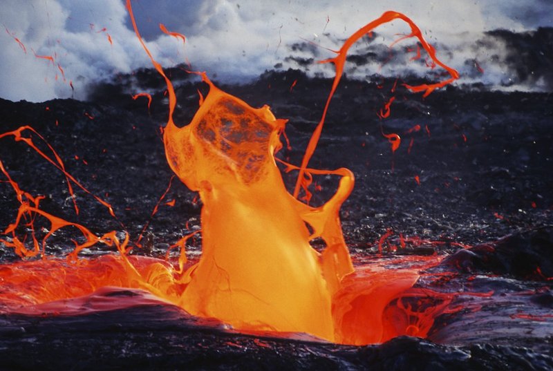 GBL-VLF-45.jpg :: Lava burst forming an abstract colorful composition