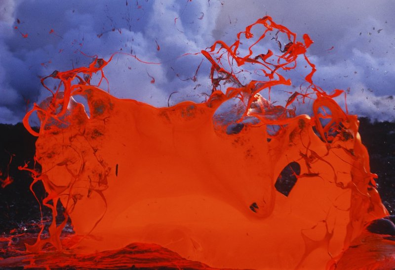 GBL-VLF-46.jpg :: Lava burst forming an abstract colorful composition
