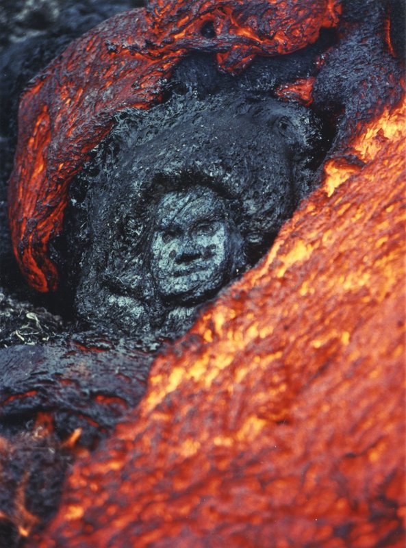 GBL-VLF-65.jpg :: Hot Lava From Kilauea Volcano in Hawaii Volcanoes National Park. Big Island of Hawaii. USA.