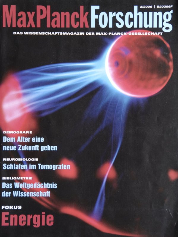 MAX PLANCK FORSCHUNG.jpg :: MAX PLANCK FORSCHUNG