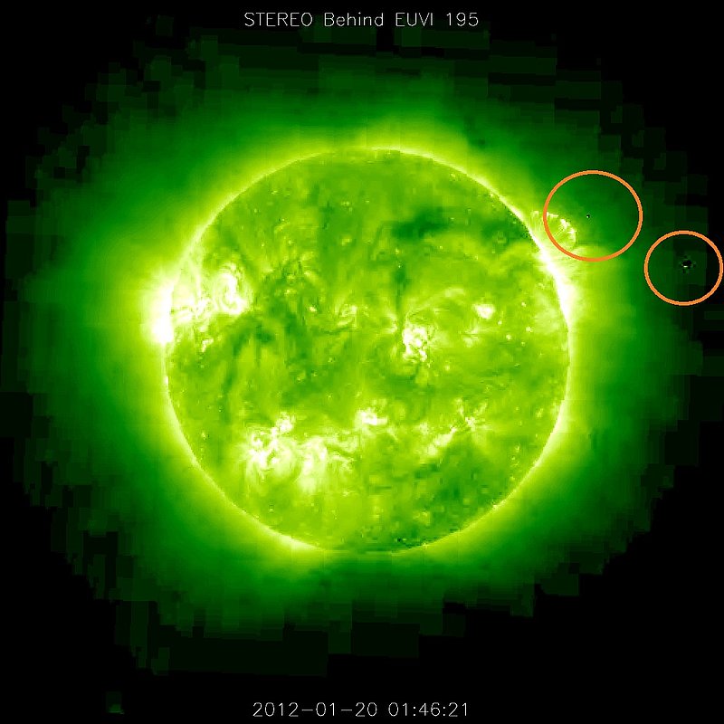 1-20-12    1.46 ZULU    LOW DEFINITION IMAGE OF SUN AND UFO BY NASA--KEN PFEIFER.jpg :: 5
