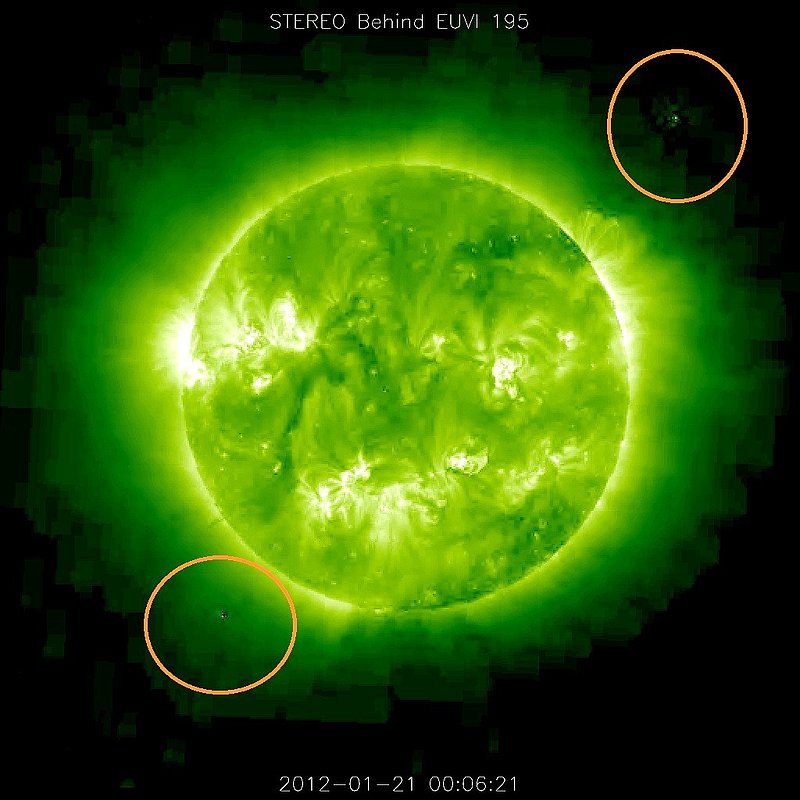 1-21-12    00.06 ZULU   LOW DEFINITION IMAGE OF SUN AND UFO BY NASA--KEN PFEIFER.jpg :: 5