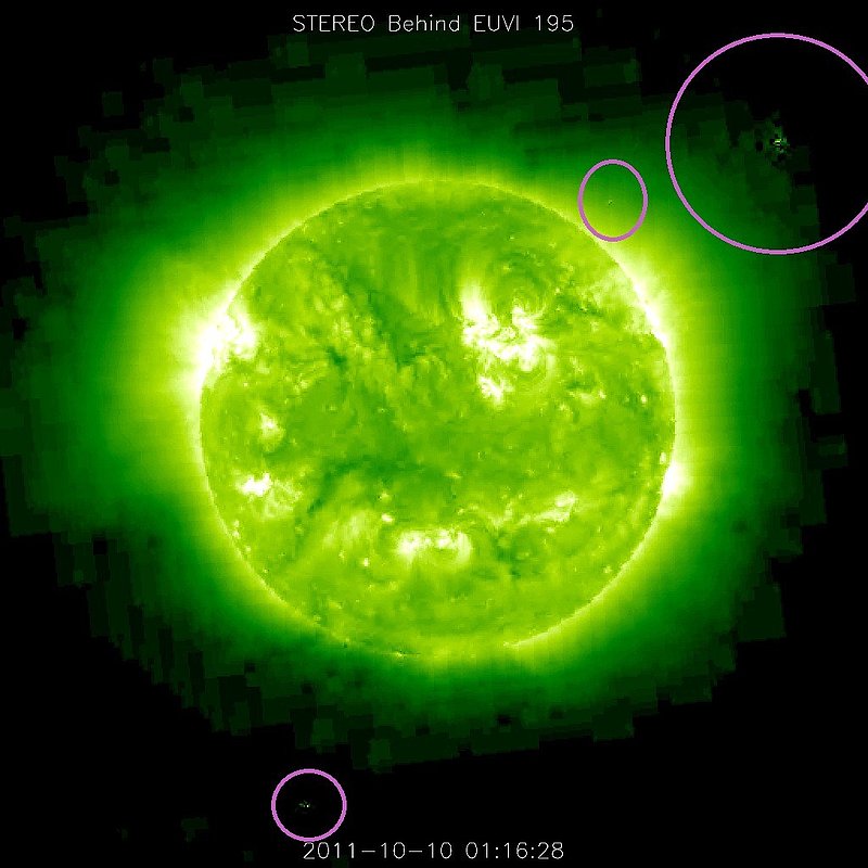 10-10-11    1.26 ZULU    LOW DEFINITION IMAGE OF SUN AND UFO BY NASA--KEN PFEIFER.jpg :: YY