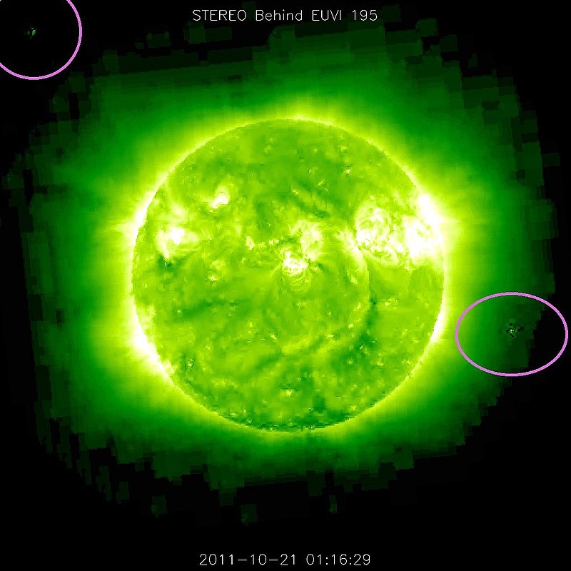 10-21-11    1.16 ZULU    LOW DEFINITION IMAGE OF SUN AND UFO BY NASA--KEN PFEIFER1.jpg :: YY