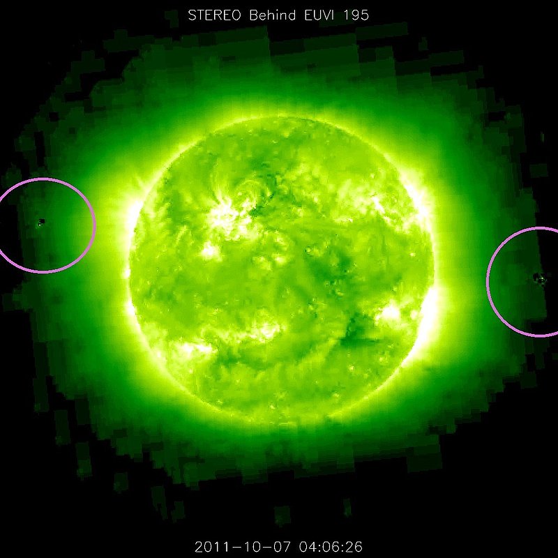 10-7-11    4.06 ZULU    LOW DEFINITION IMAGE OF SUN AND UFO BY NASA--KEN PFEIFER.jpg :: YY