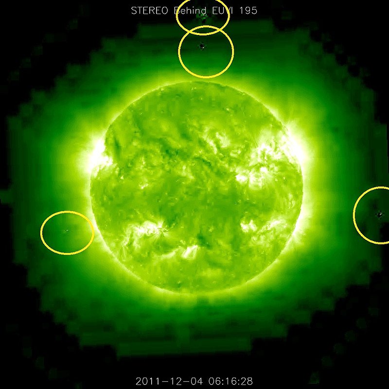 12-4-11    6.16 ZULU    LOW DEFINITION IMAGE OF SUN AND UFO--KEN PFEIFER.jpg :: XX