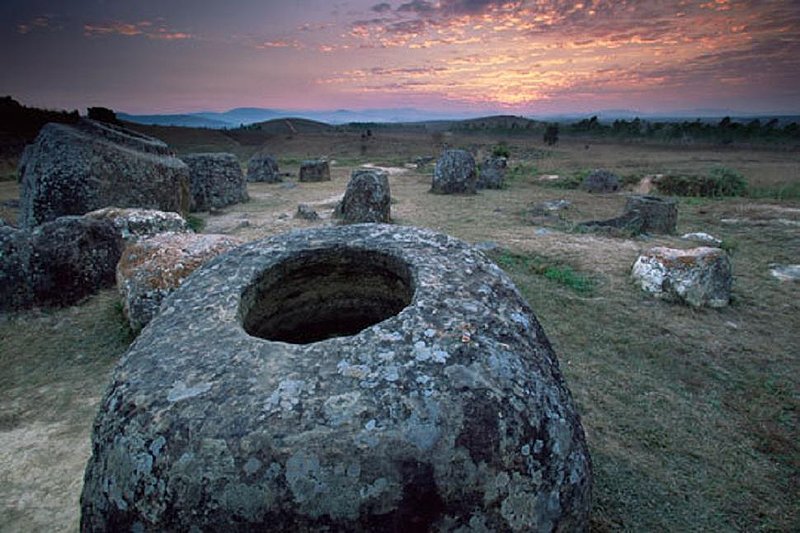 2000 YEAR OLD STONE JARS ON NORTHERN LAOS--BOSTON.COM..jpg :: J