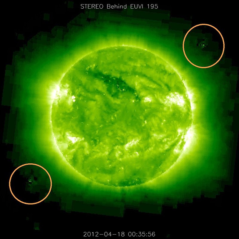 4-18-12    00.35 ZULU    LOW DEFINITION IMAGE OF SUN AND UFO--KEN PFEIFER.jpg :: 6